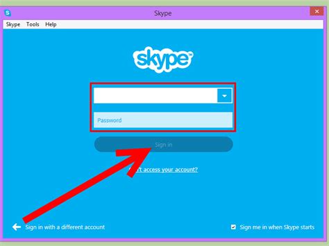 log on to my skype.